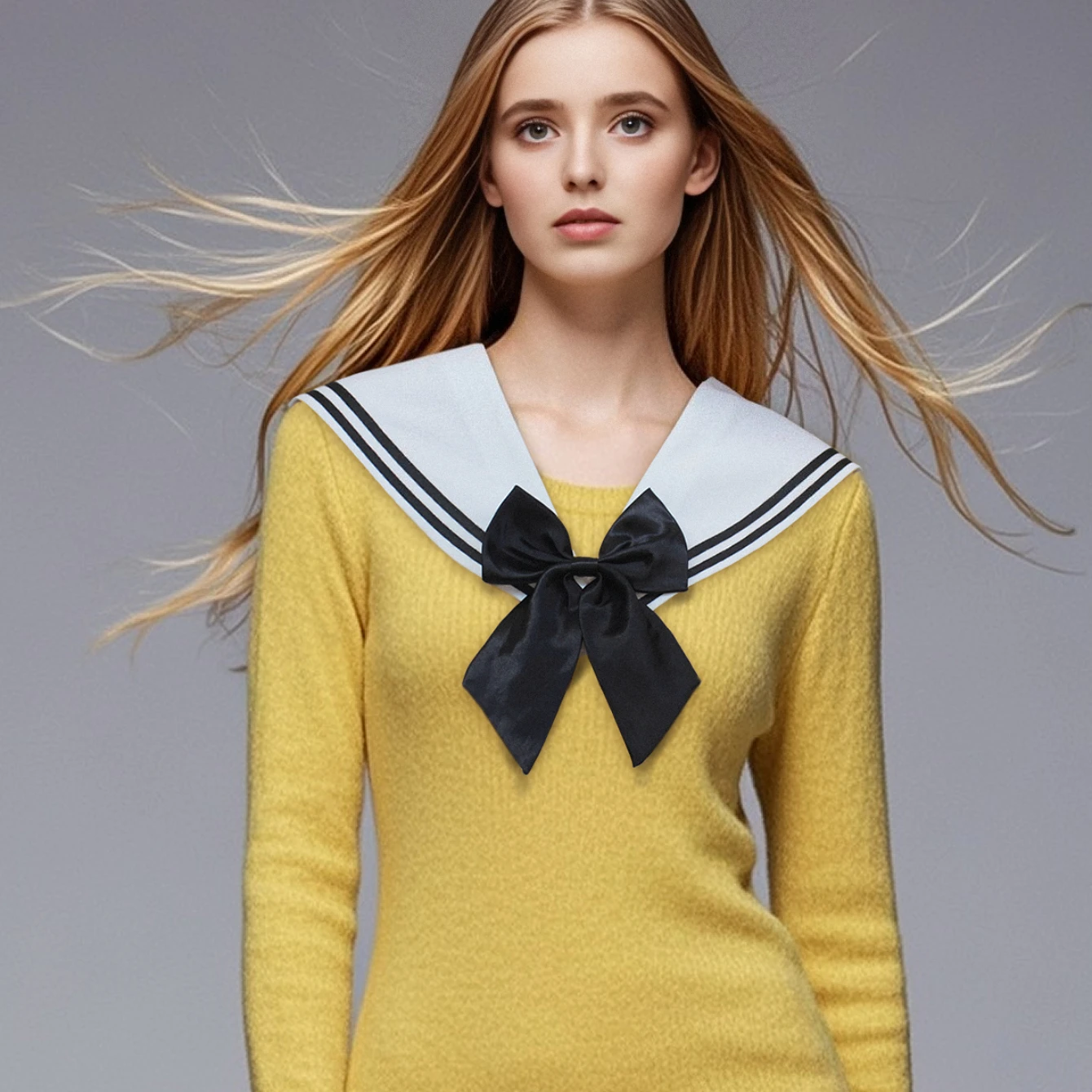 Fashionable shawl detachable collar shawl