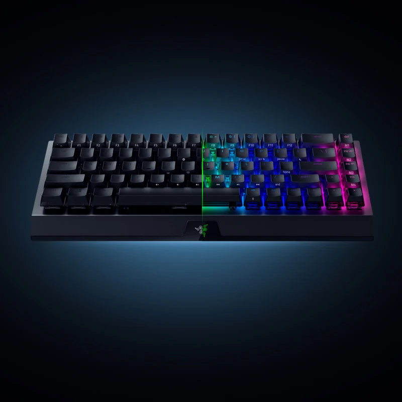 RAzer Phantomkeycapアップグレードセットユニークなステルスプディングデザイン半透明の側面の底-プラスチック製