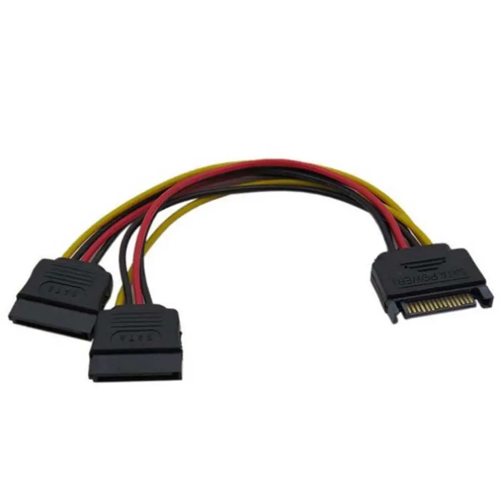PSU Cable Power Splitter Cable Power Lead Connector Wire SATA Hard Disk SATA Adapter HDD Splitter