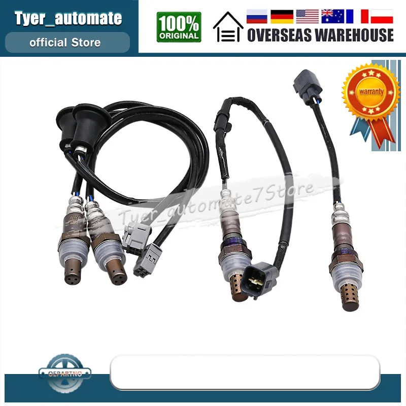 For 2001-2006 Lexus LS430 4.3L 2002-2005 Lexus SC430 4.3L 4Pcs Up&Downstream Oxygen Sensor O2 Sensor 234-4138 234-4630 234-4167 3