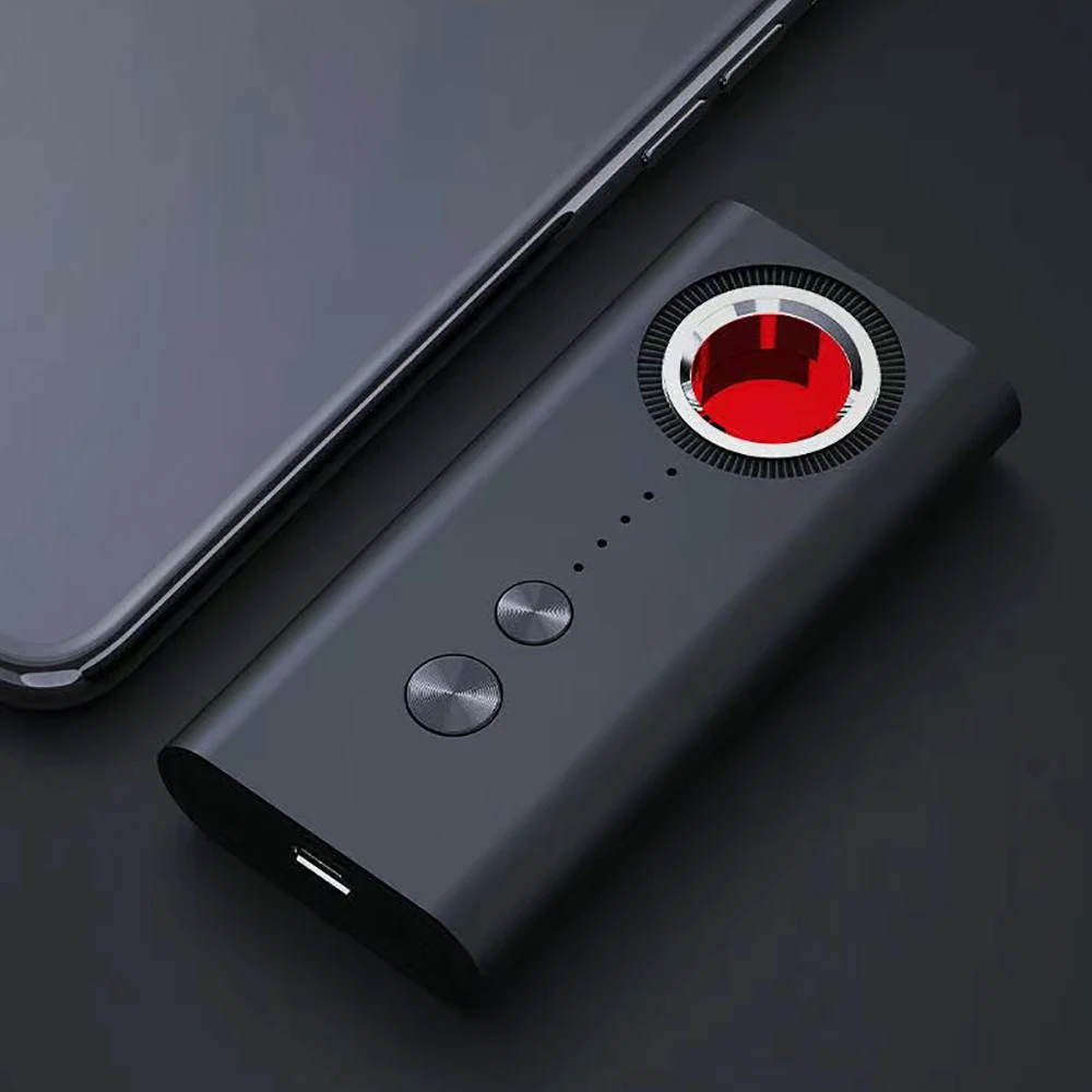 Black T1 Usb Hidden Camera Finder Gadget Camera Spy Lens Camera Wireleping Gps Tracker Sound Signal Finder Detector Accessori