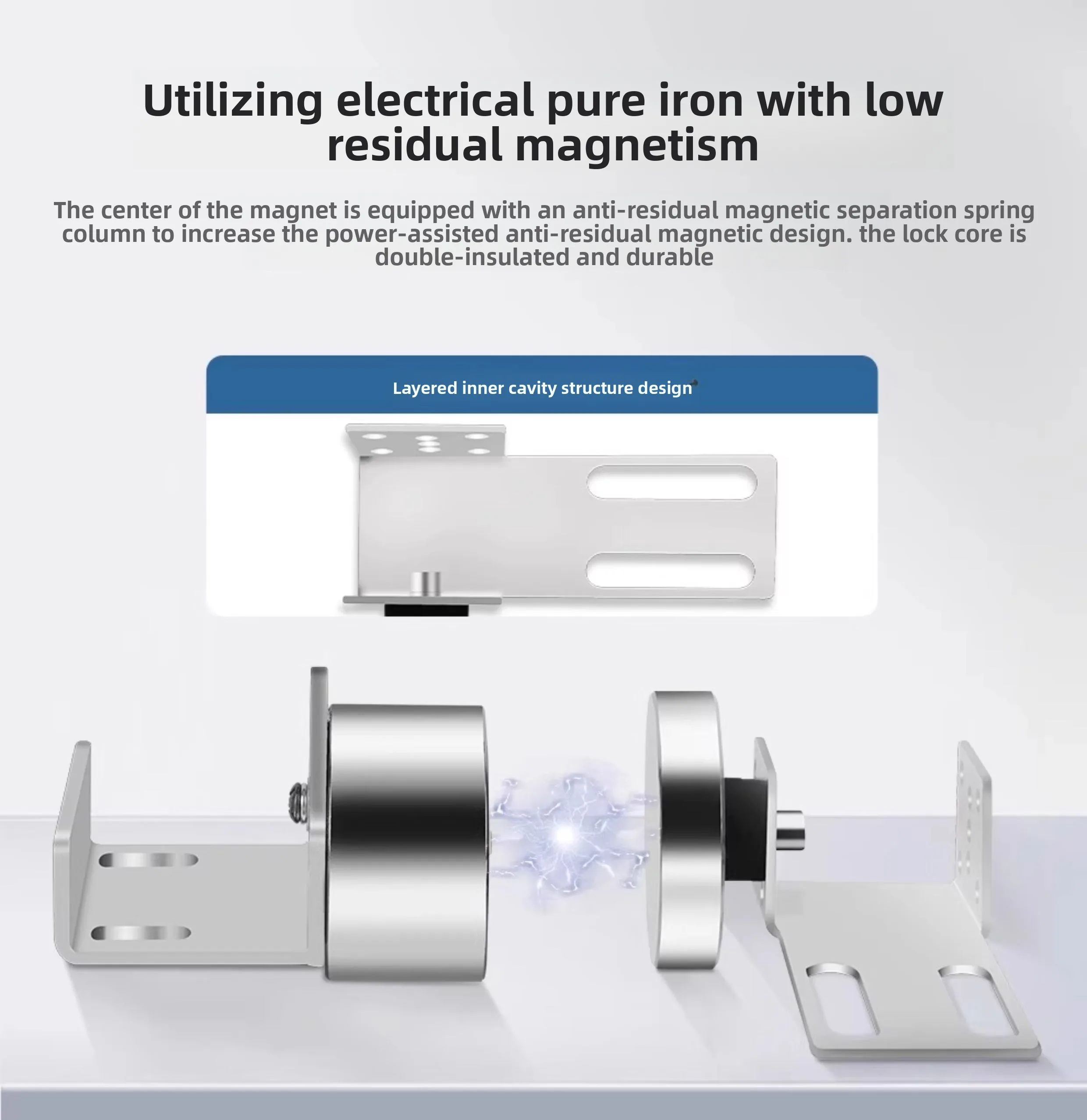 automatic door electric lock accessories automatic gate special magnetic lock i