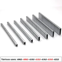 5000PCS Staples Pneumatic Nail Guns Electric Coding Common 406J/408J/410J/413J/416J/419J/422J U Steel Nails Nailer Furniture 2