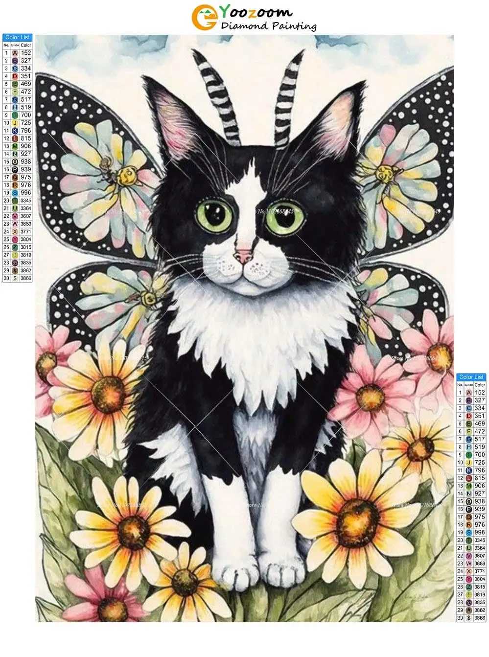 Diamond Painting New 5D Cartoon Cats Kid's Diamond Painting Cats