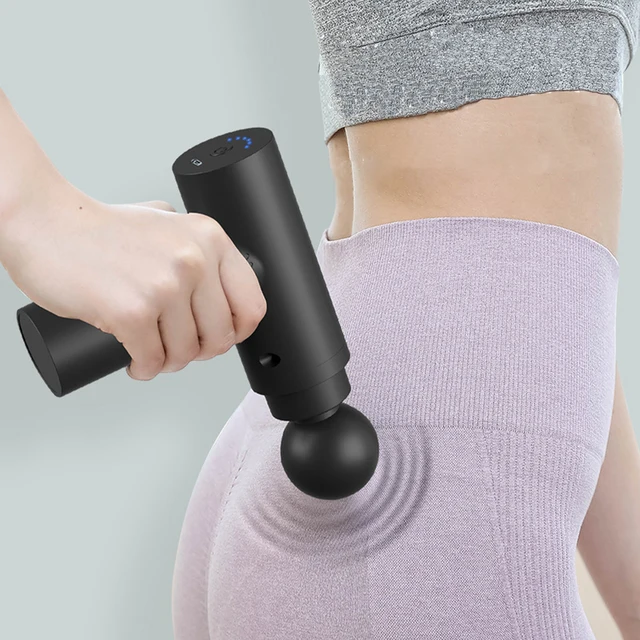 Mini Massage Gun with Multiple Adjustable Levels Portable Small Gun Electric Shock Muscle Massage Exercise and Fitness 6