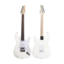 Modern White Junior Electric Guitar Professional High Quality Electric Guitar Punk Guitarra Acoustic Musical Instrument JD50JT