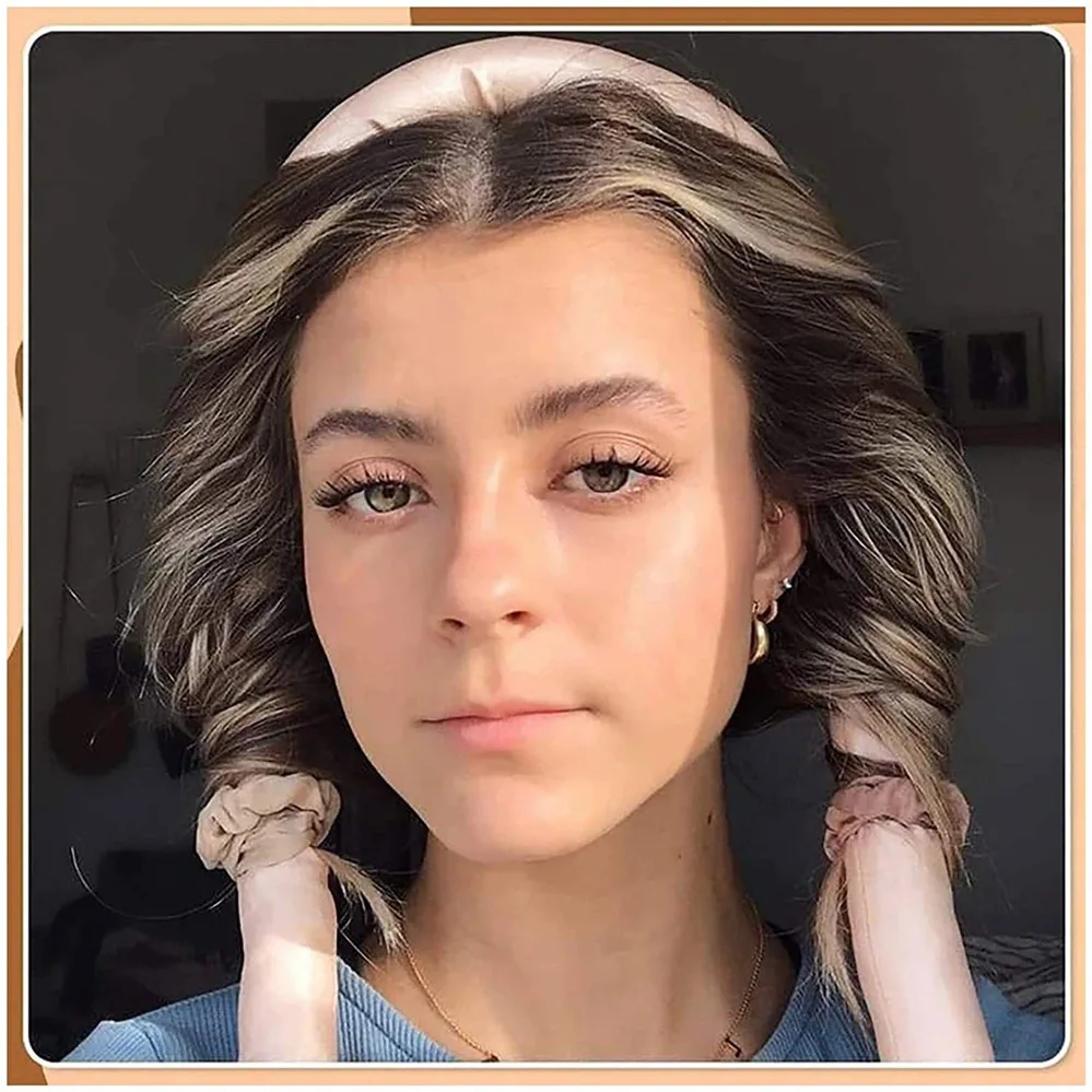 Woman Heatless Curling Rod Heatless Hair Curls Headband Make Hair Soft Shiny Hair Curler Hairdressing Tools Accessories Woman