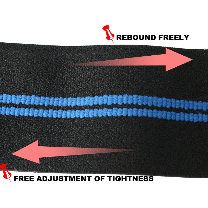 Adjustable Sport Wristband Wrist Wrap Bandage Support Band Gym Wrist Strap Safety Sports Protector Hand Bands 1Pair