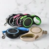 5M/8M Retractable Big Dog Leash Automatic Sturdy Nylon Rope Color Blocking Walking Hiking Strong Leash 50KG Large Pet Accessorie 3