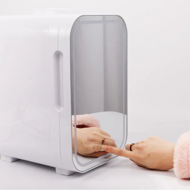 Mini-Kühlschrank Kühlschrank 12V/220V Schönheits kühler wärmer Kühlschränke  Konstant temperatur Hautpflege Erhaltung für Heimauto