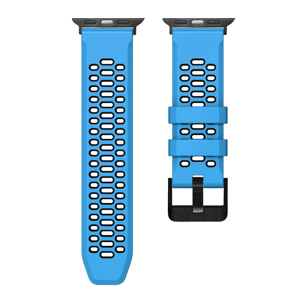 Breathable Sports Silicone Watchband Bracelet