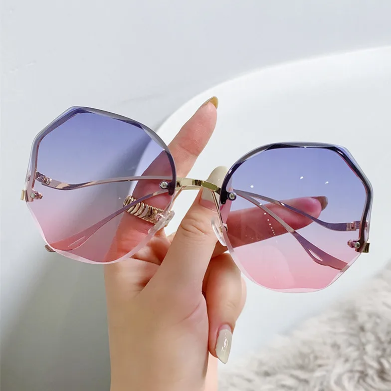 2022 Oversize Square Sunglasses Summer Style Gold Plated Top Eyewear Retro  Men Sun Glasses Women Sun Glasses De Sol Mujer