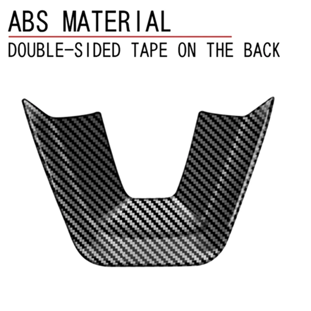 Carbon Fiber ABS Steering Wheel Cover Trim Interior Mouldings Strip Decoration For NX260 NX350H + RHD