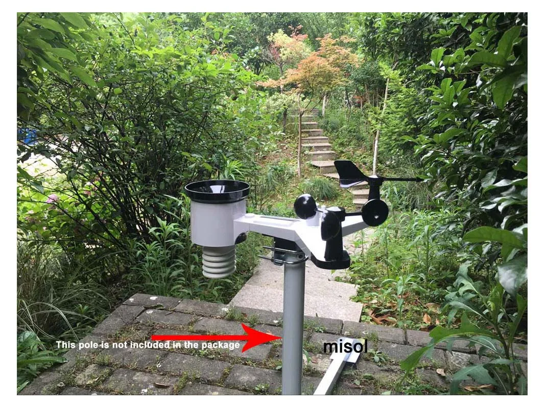 무선 기상 관측소, WiFi에 연결, 웹으로 데이터 업로드, 지하