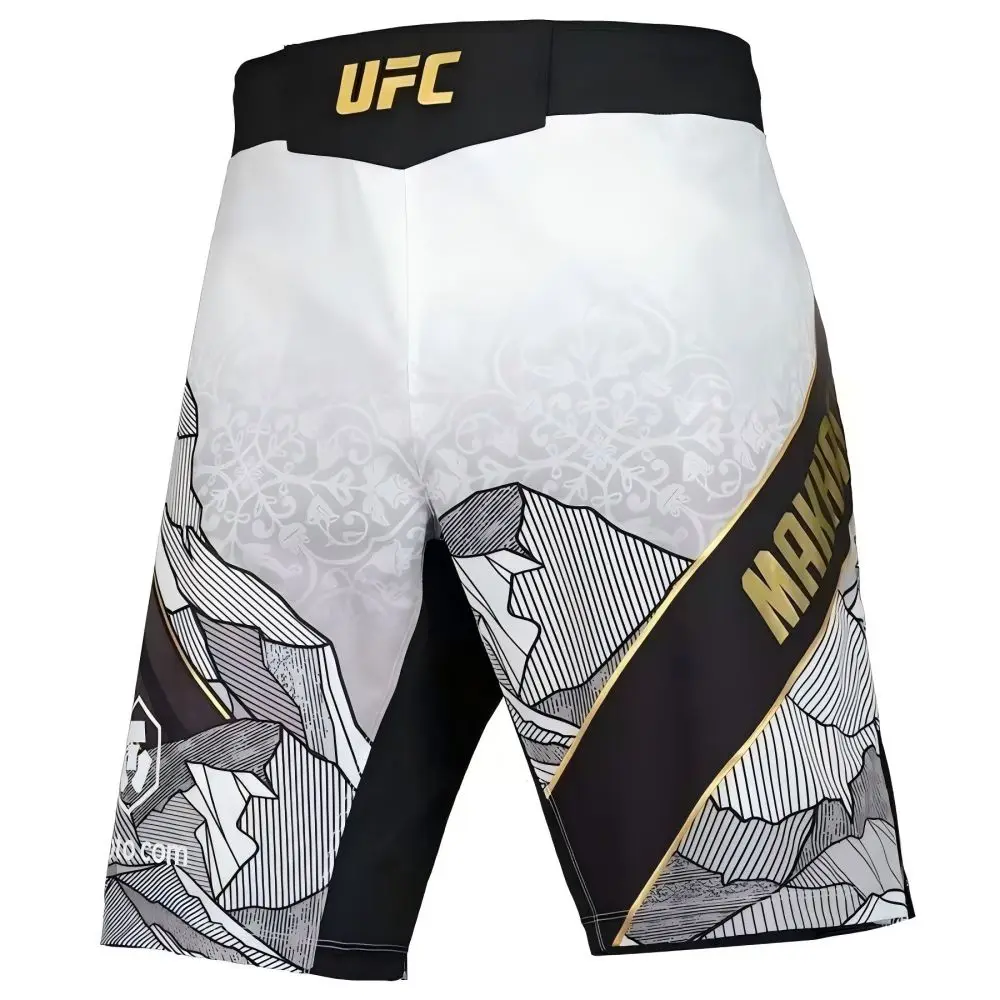 UFC 3D Printing Men's Sports Shorts MMA Oliveira Same Style Mixed Martial Arts Training Pants Thai Boxing Half Pants
