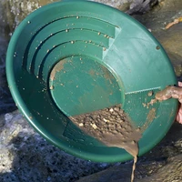 Hot Sale Plastic Gold Pan Basin Nugget Mining Pan Dredging Prospecting River Tool Wash Gold Panning Equipment 1