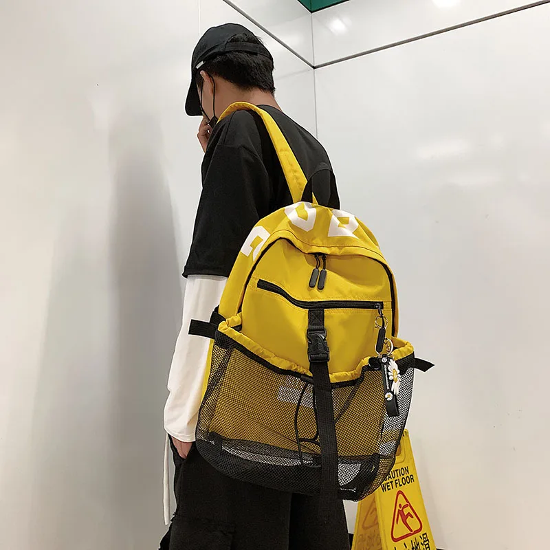 Backpack Basketball Bag Men's Casual Sports Backpack Fashion College Student School Bag