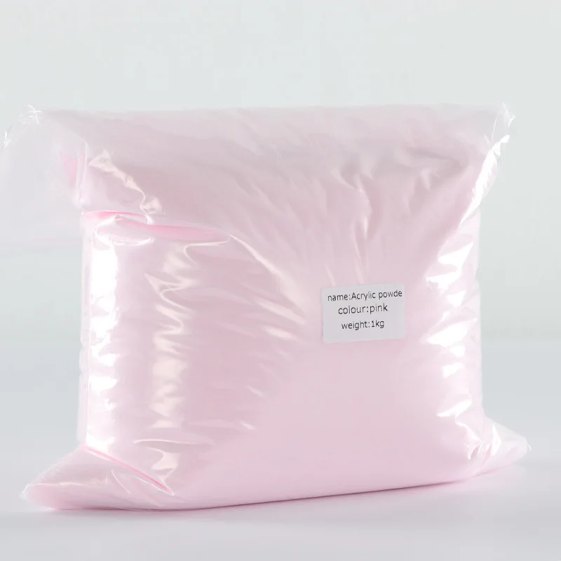 1000g White Clear Pink Nail Acrylic Powder Nails Extension Carving Dipping Fast Builder Powder Nail Gel Dust Art Manicure Tips#R 6