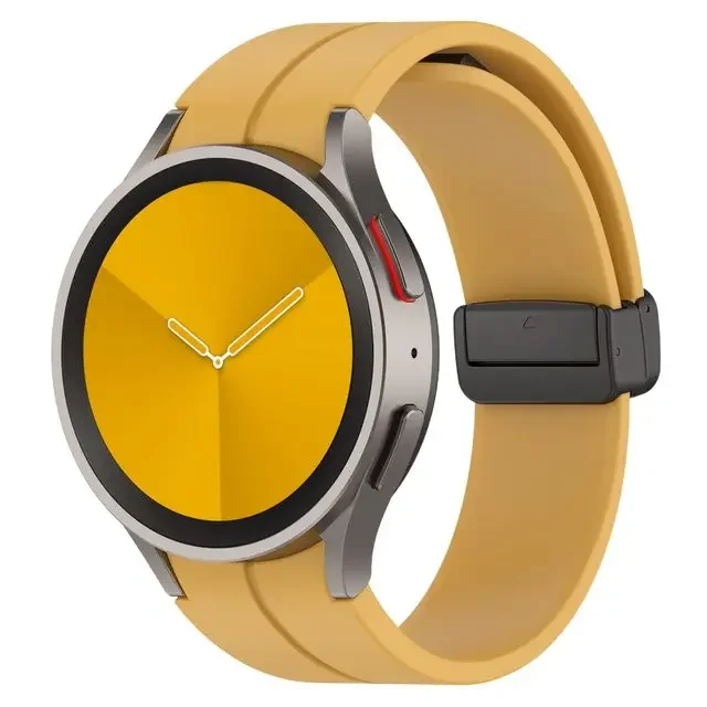Premium Silicone Magnetic Buckle Watch Strap