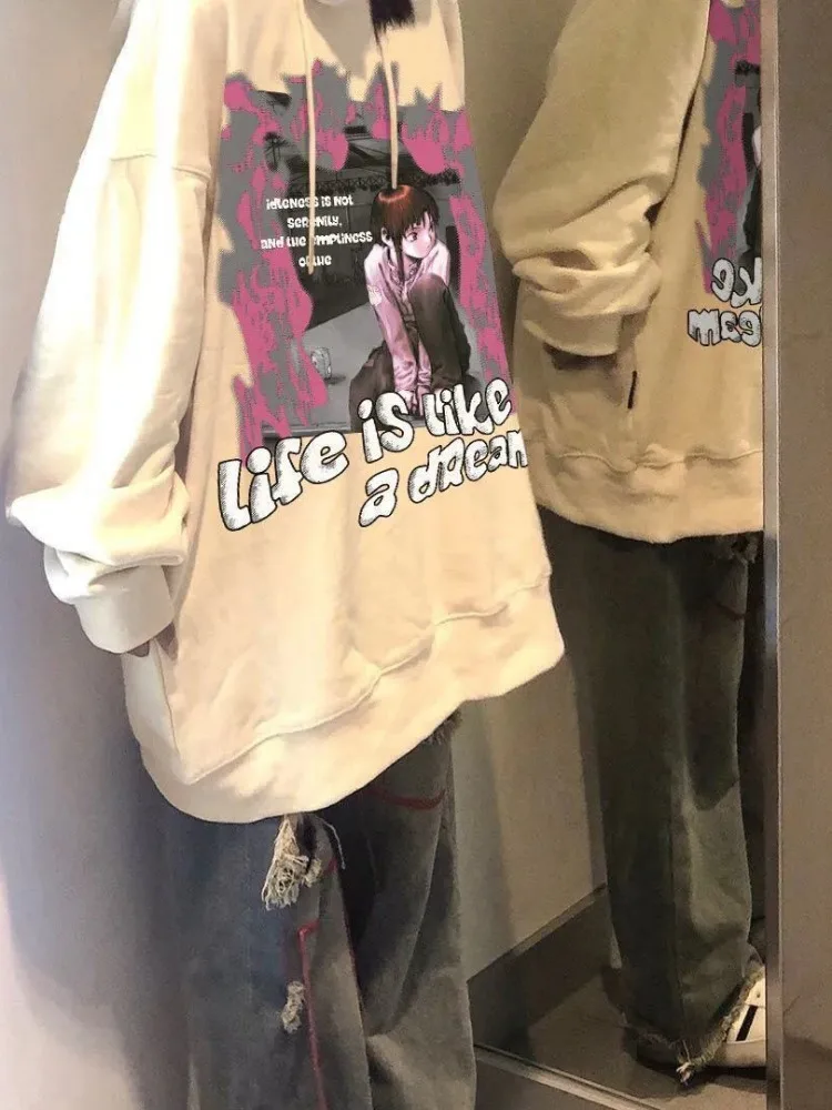 Рисунок 3 - Толстовка женская оверсайз с капюшоном