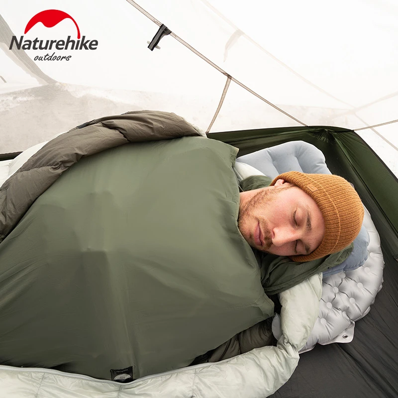 Naturehike Thermal Sleeping Bag Liner Mini Summer Mummy Sleeping Bag Insert Velvet Lining In The Mummy Sleeping Bag Ultralight