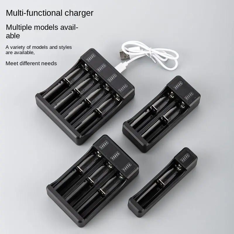 4 Slot 3.7V 18650 Charger Lii-PD4 USB Independent Charging Electronic 16340 14500 26650 Battery Charger Power Bank Battery Charger Battery Charger Adapter