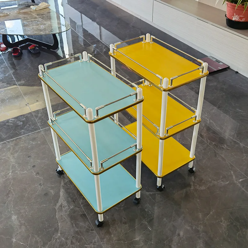 Rolling Parrucchiere Tea Salon Trolley Storage Tool Tattoo Makeup Salon Trolley Beauty Carrinho Auxiliar Salon Furniture Rr50St