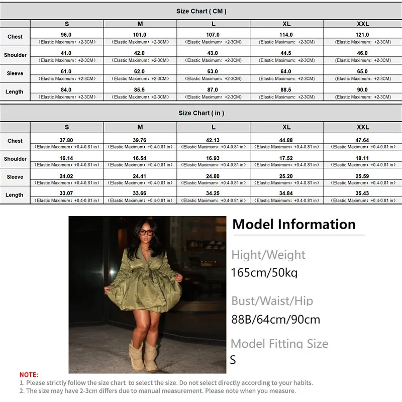 Stigende Bandage Green Thicken Quilted Coat Women Puffer Cotton Padded Jacket Kimono Patchwork Winter Warm Parka Coats