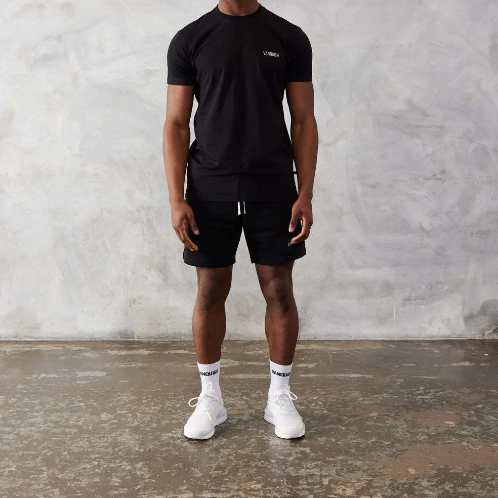 Men's Shorts New Summer Sports Fitness Cotton Five Point Pant Gym Running Basketball Training Shorts Leisure Trendy Beach Pants