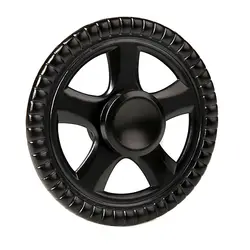 All - Metal Stress - Relief Fidget Spinner for Adults - Durable, Long - Lasting Spinner Toy (Black)