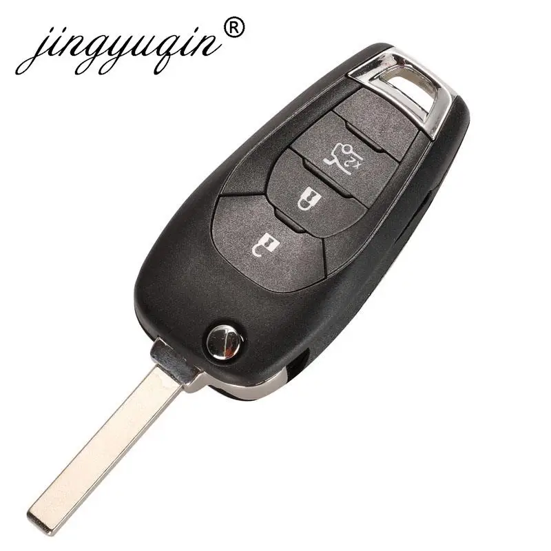 Jingyuqin-433-92Mhz-FSK-4A-Chip-Car-Remote-Flip-Key-per-Chevrolet-Cruze-2015-Cavalier-Trax.jpg Keyforkess 433.92Mhz FSK 4A Chip Car Remote Flip Key per Chevrolet Cruze 2015 Cavalier Trax Sonic Spark 2019 PCB originale - Jingyuqin 433 92Mhz FSK 4A Chip Car Remote Flip Key per Chevrolet Cruze 2015 Cavalier