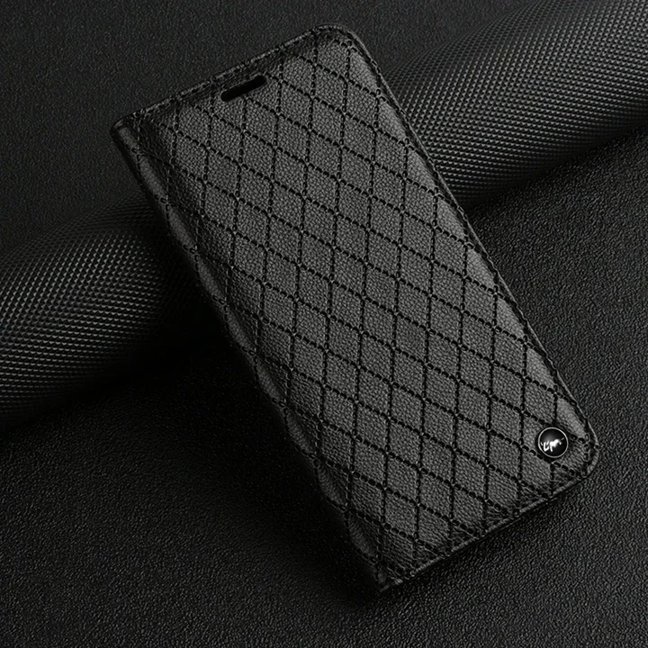 Luxury Leather Wallet Case - Premium Book Cover