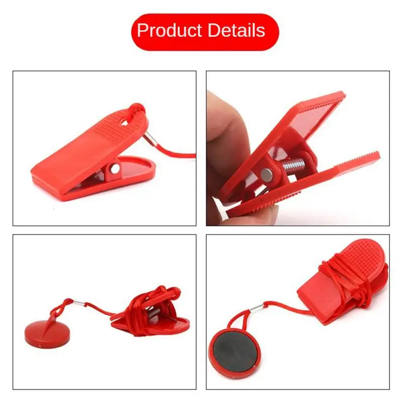 1~10PCS Treadmill Safety Key Magnet Lightweight Security Lock Magnetic Universal Fits many Models for Running Gym Training 6
