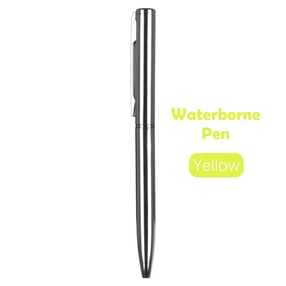 Ballpoint Pens Cambond Slim Pen Black Ink Metal Stainless Steel Mini Retractable Ballpoint Pen Gift Conical Ballpoint Pens Bulk