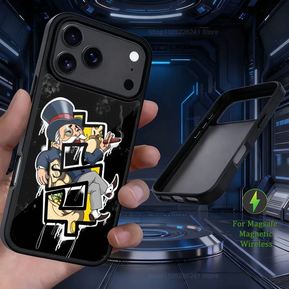 Luxury Magnetic Wireless Charging Phone Case