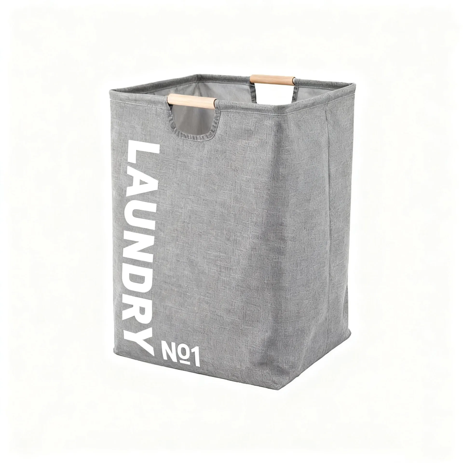 Foldable Large Capacity Waterproof Fabric Laundry Basket with Handles