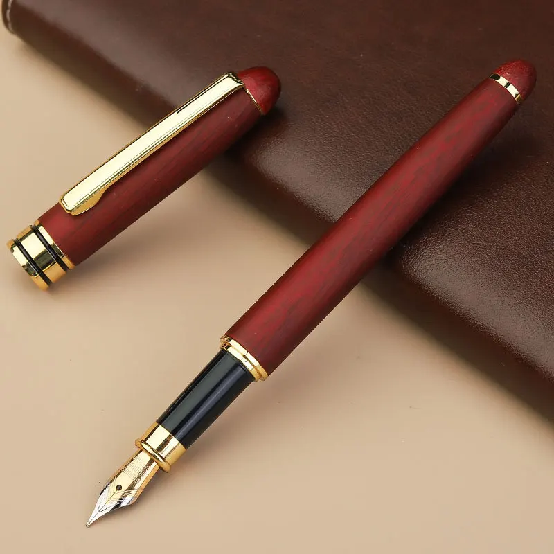 Personalized Maple Wood Ballpoint Pen with Custom Engraving and Gift Box