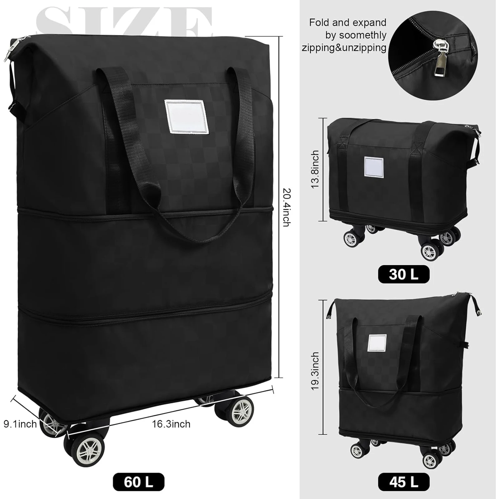 Detachable Wheels Wheels For Duffle Bag Duffle Bag Attachable