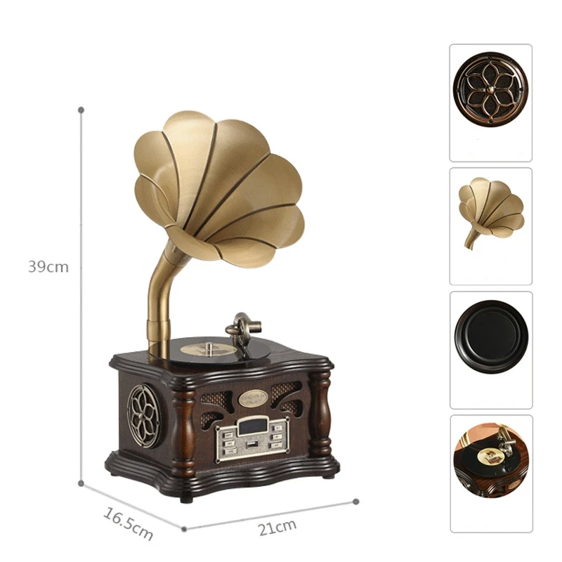 Best Antique Phonograph Player Portable Vinyl Record Player