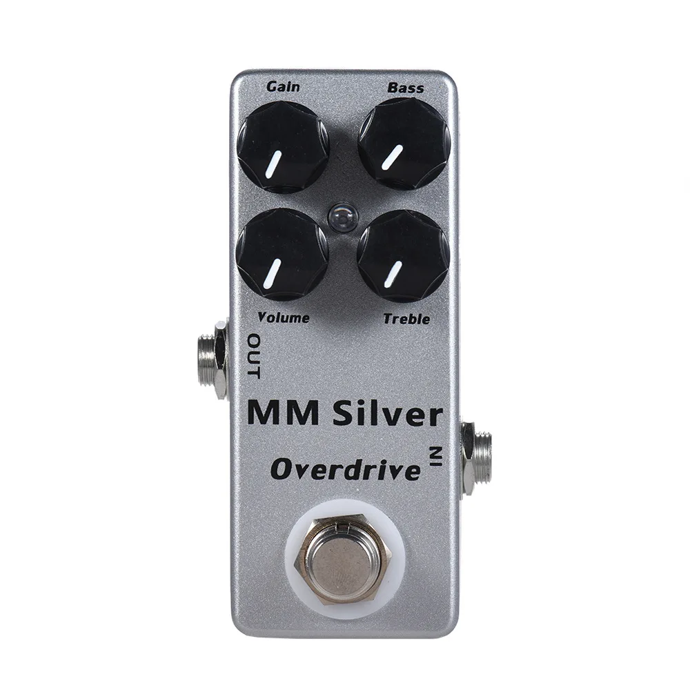 

Музыкальная педаль MOSKY MM OVERDRIVE для гитары, 4 режима работы