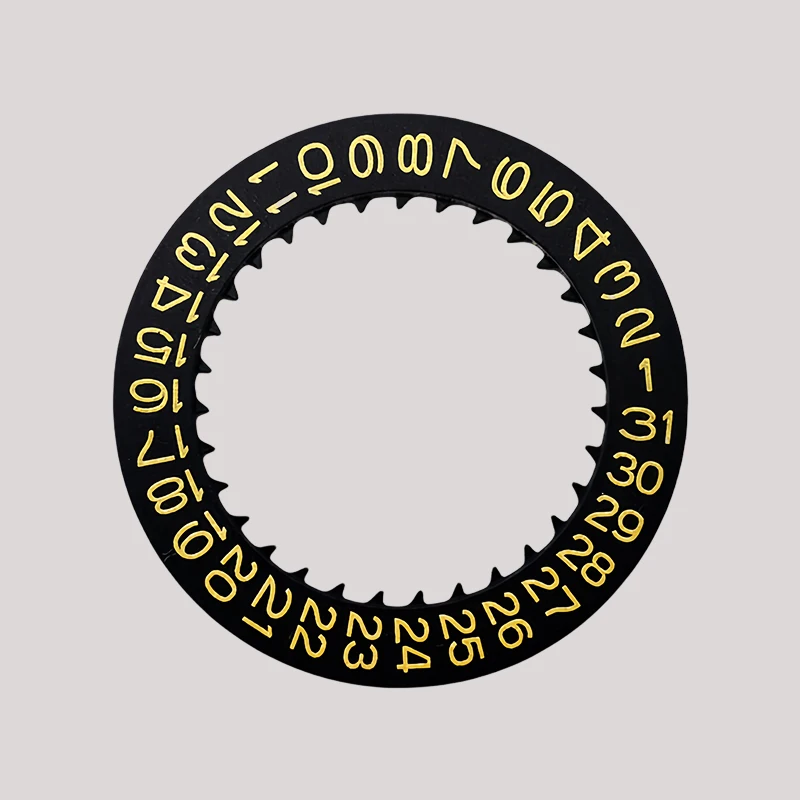 Automatic Mechanical Day Date Dial Wheel - Red, Blue, Black 세트