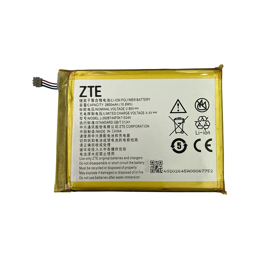 Фото 100% Оригинальный 2800mAh Li3928T44P3h715345 для ZTE Grand S Flex MF910 MF910S MF910L MF910V MF910NL MF920 MF920S MF920W + аккумулятор №2