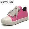 Women Court Sneakers Plus Size Microfiber Leather Casual Vulcanized Shoes Ladies Spring Sports Skate Shoes Sneakers 1
