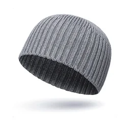 Urban Chic Knit Beanie - Warm Woolen Hat (Qian hui se)