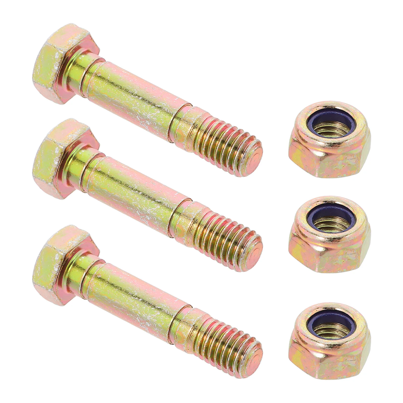 3 Pcs 5 16 Inch Snow Blower Shear Bolts Replacement Parts for High Load Capacity Quick Installation Blow Snow Equipment