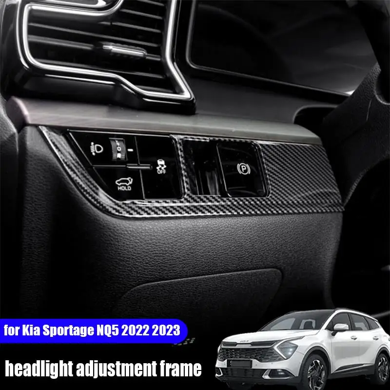 

Для Kia Sportage NQ5 2022 2023 внутренняя панель фар декоративная рамка ABS Автомобильная внутренняя полоса