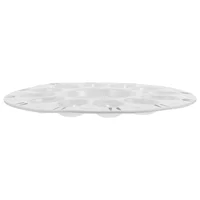 Easter Egg Tray Eggs Deviled Container Serving Trays for Party Boiler Platter Ceramics Dish Carriers 1
