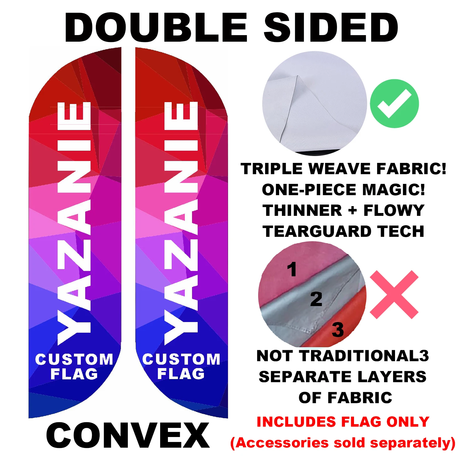 Custom Outdoor Beach Feather Flag for Business and Event Promotions