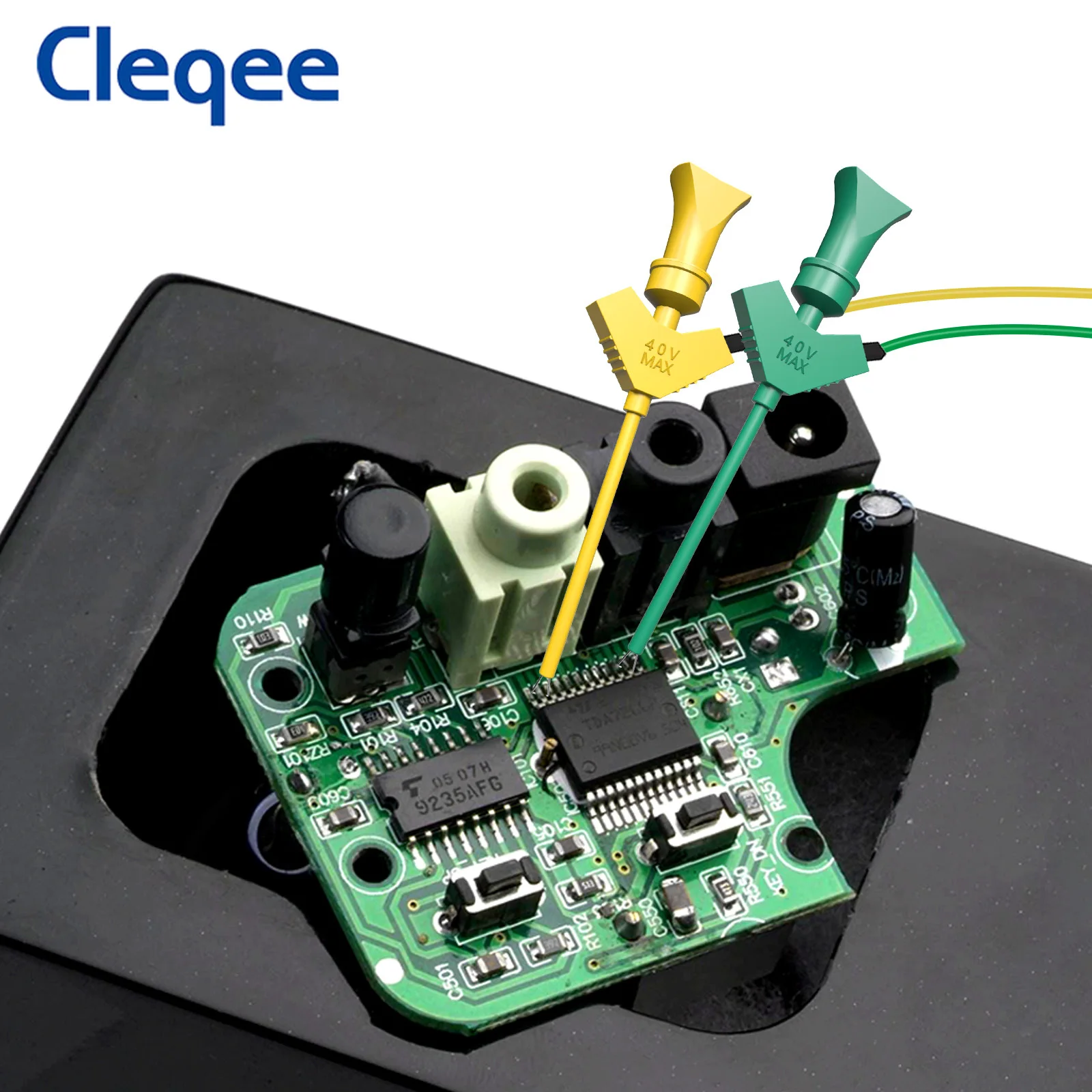 Cleqee P1512D mini chytač silikon skokan SMD IC krunýř hák klip krunýř dovést souprava dupont ženské pro logika analyzátor breadboard