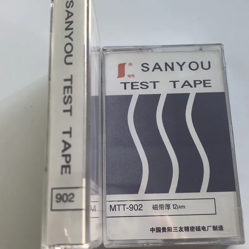 TEST TAPE SANYOU MTT-902 and TCC-902 12&mu;m thick built-in mirrors observe tape operation